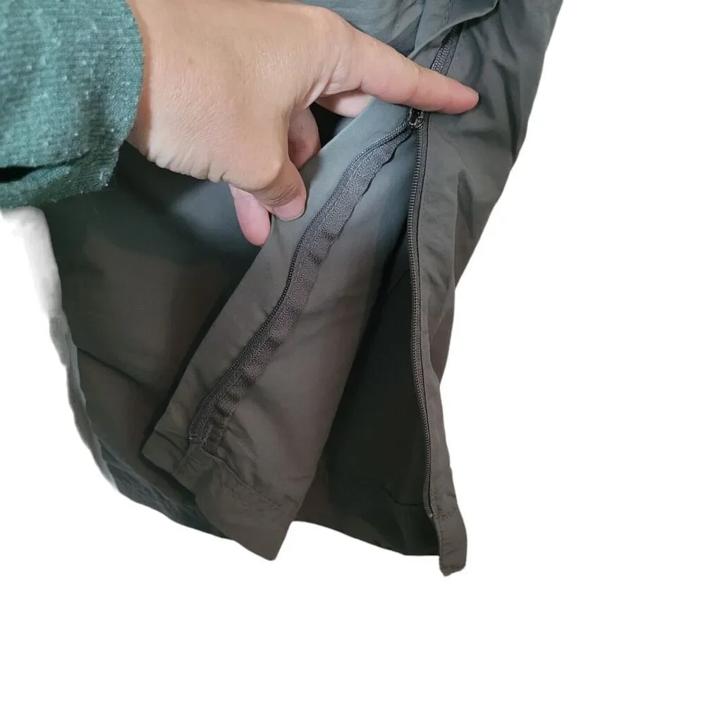 REI Men's Hiking Pants Size Large 36L Green Zip Off Convertible Outdoor Gorpcore